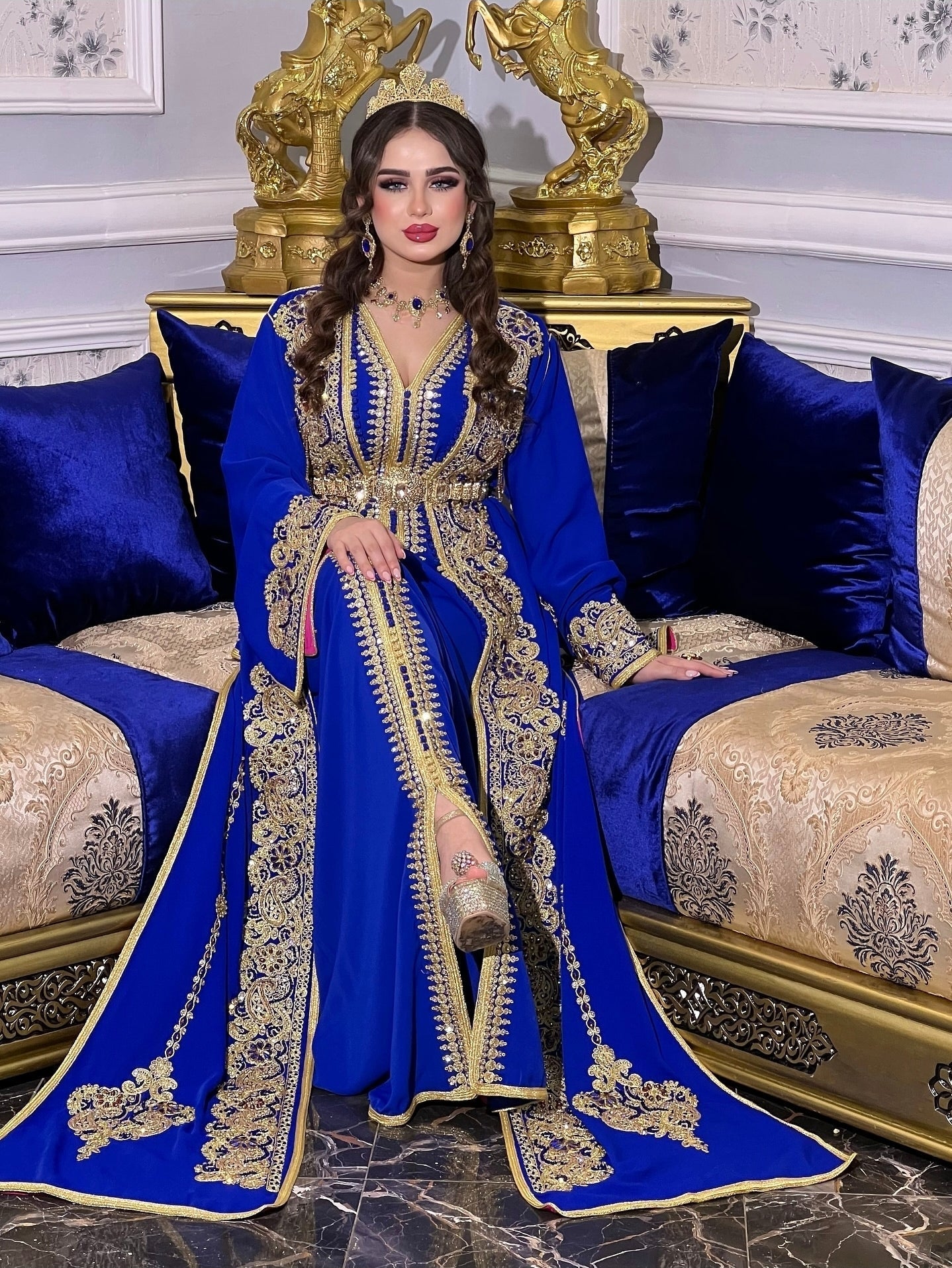 👑 Caftan Takchita Prestige – L’Art de Briller en Grande Occasions