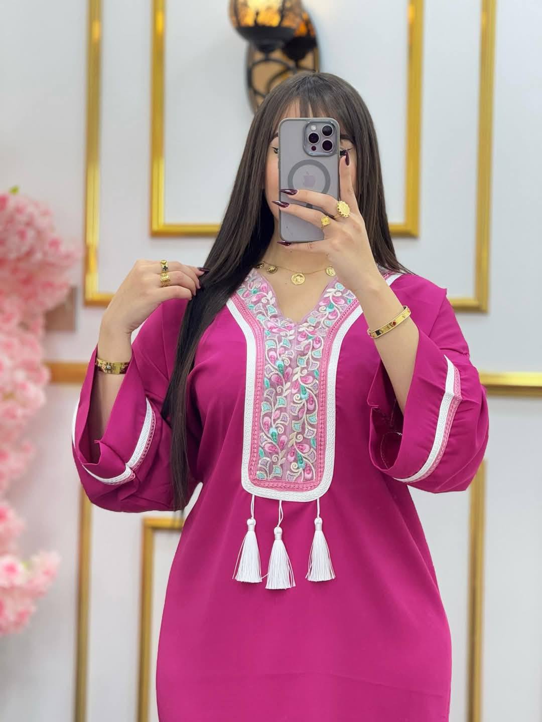 🌸 Traditional Tunisian Dress – Oriental Elegance Collection 🌸