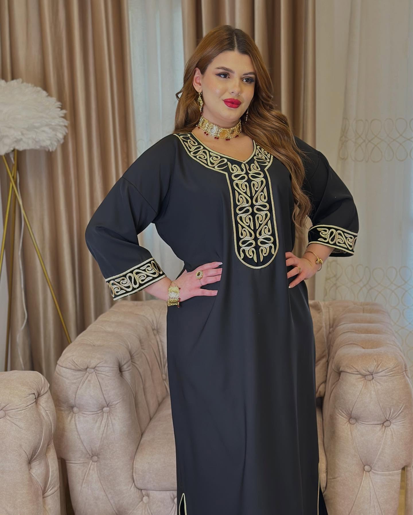 ✨ Abaya Royale Noire ✨