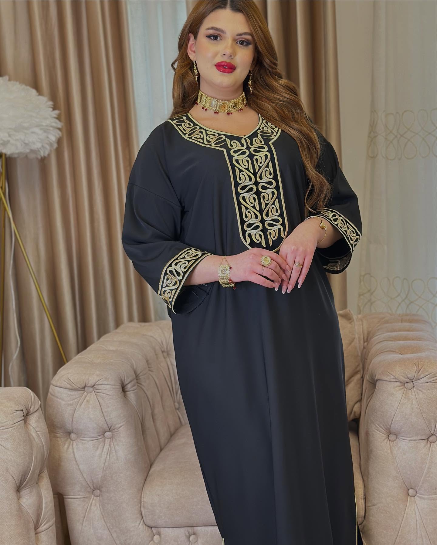 ✨ Abaya Royale Noire ✨