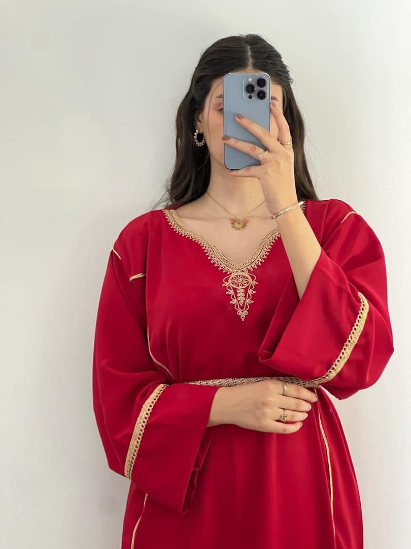 Embroidered Traditional Dress – Elegance &amp; Comfort