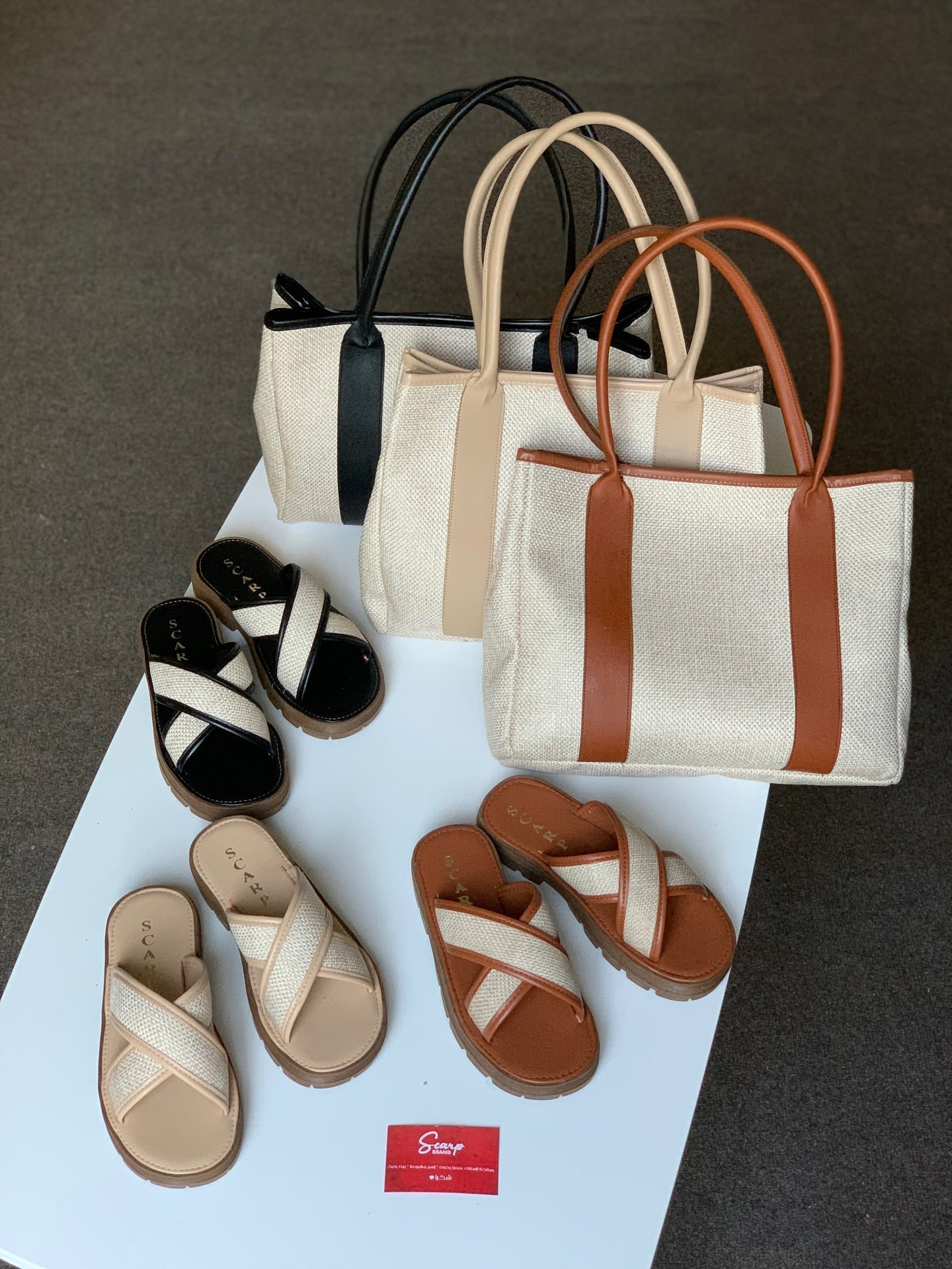 Collection été – Sacs & Sandales assortis