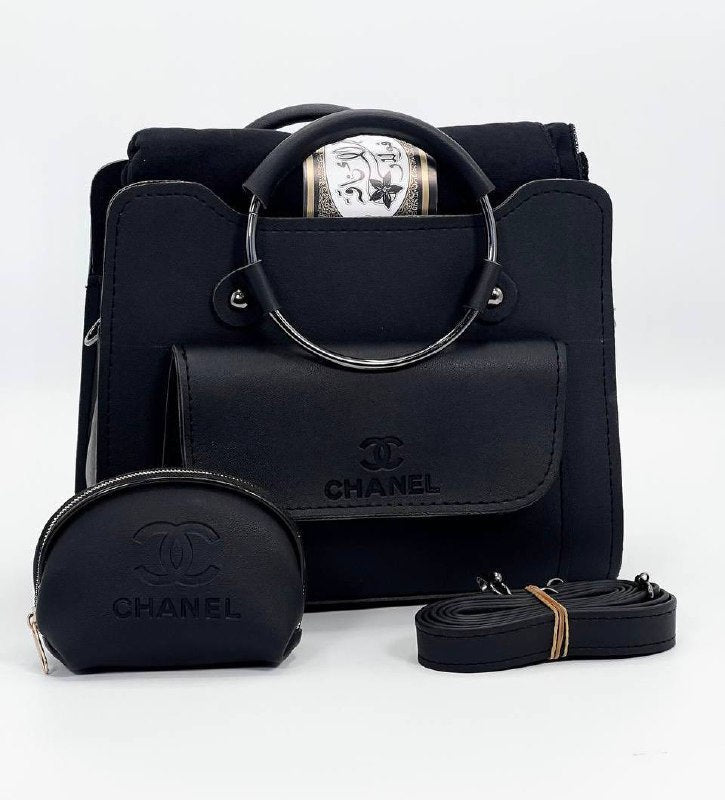 ✨ Pack Chanel 3 pièces – Disponible en plusieurs couleurs élégantes