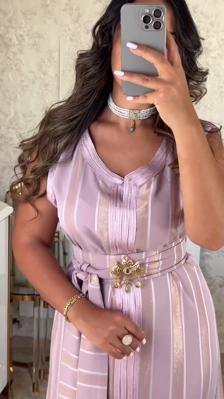 Caftan Nedjma – L’éclat subtil d’une étoile