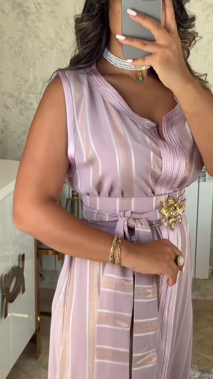 Caftan Nedjma – L’éclat subtil d’une étoile