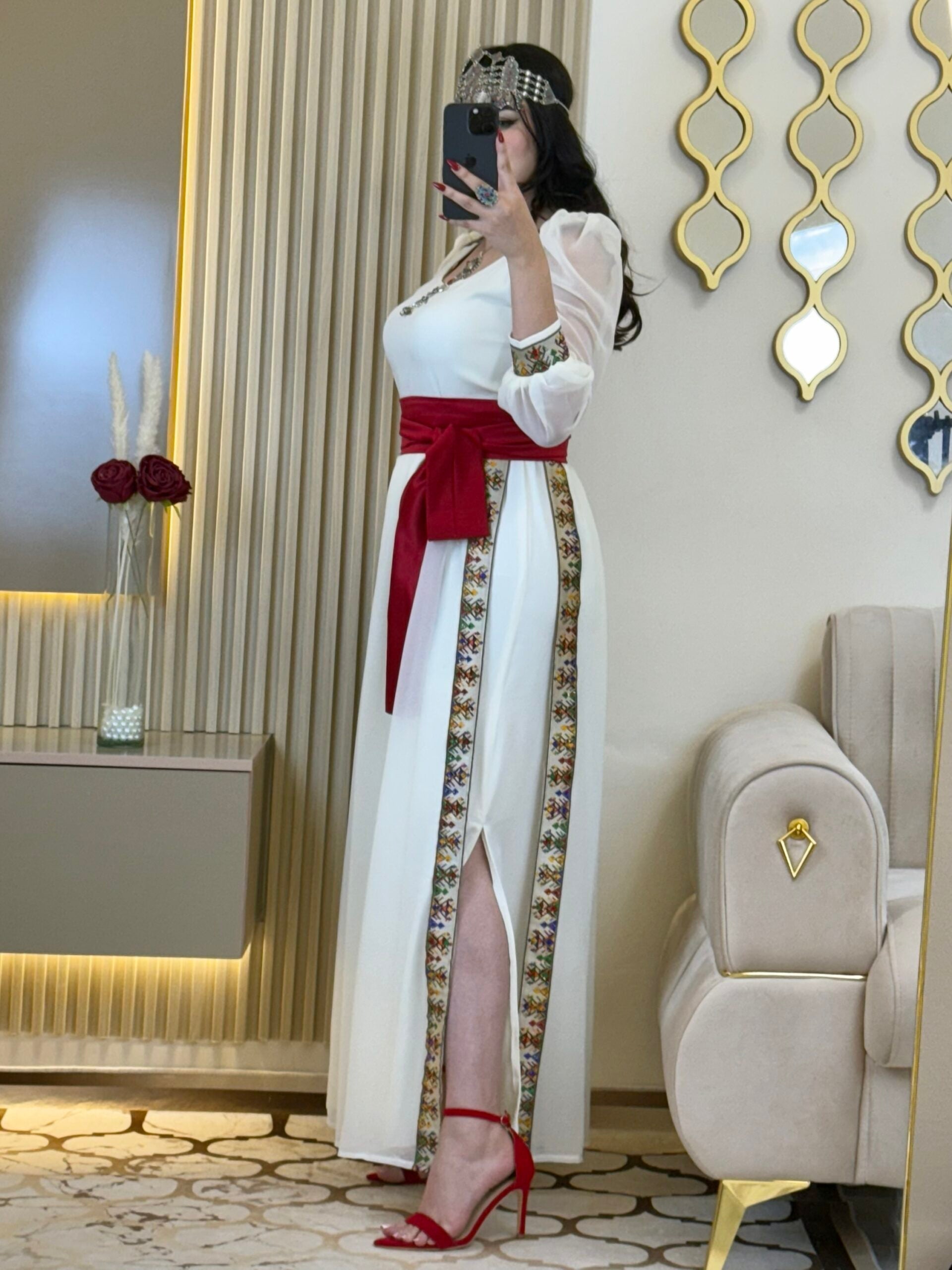 🌺 Robe Kabyle Prestige – Tradition & Élégance Réunie