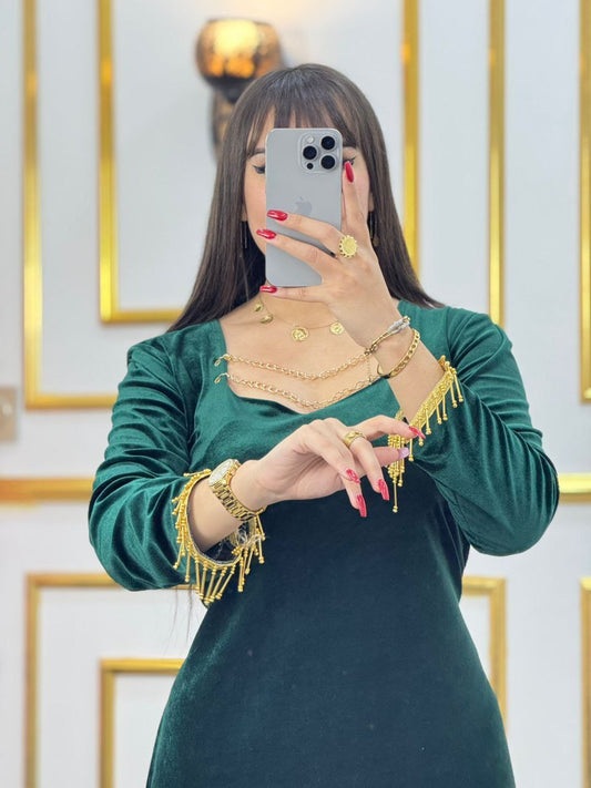 🌹 Robe Élégance Velours – L’art du raffinement