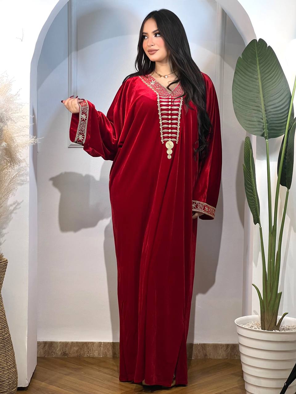 ✨ Robe Longue Élégance Royale