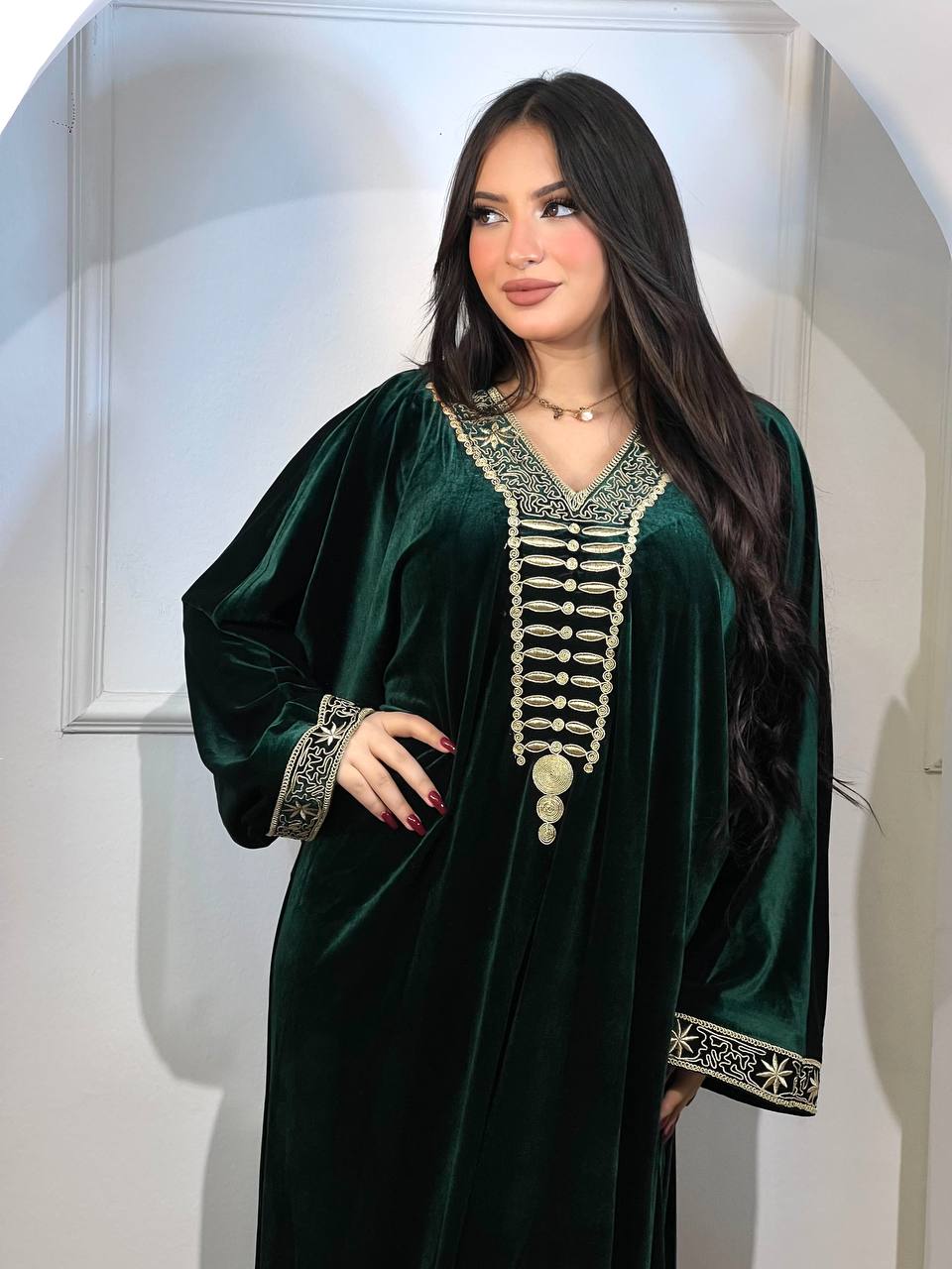 ✨ Robe Longue Élégance Royale