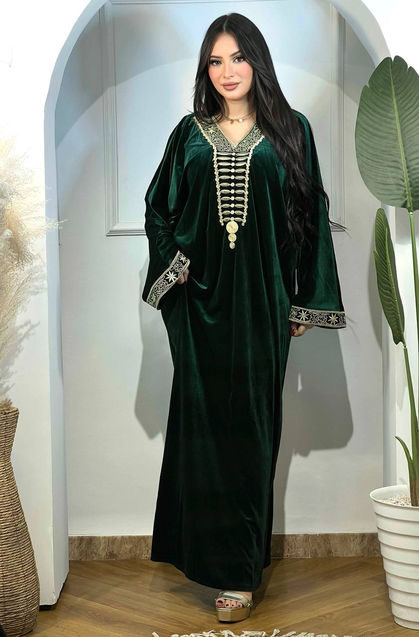 ✨ Robe Longue Élégance Royale