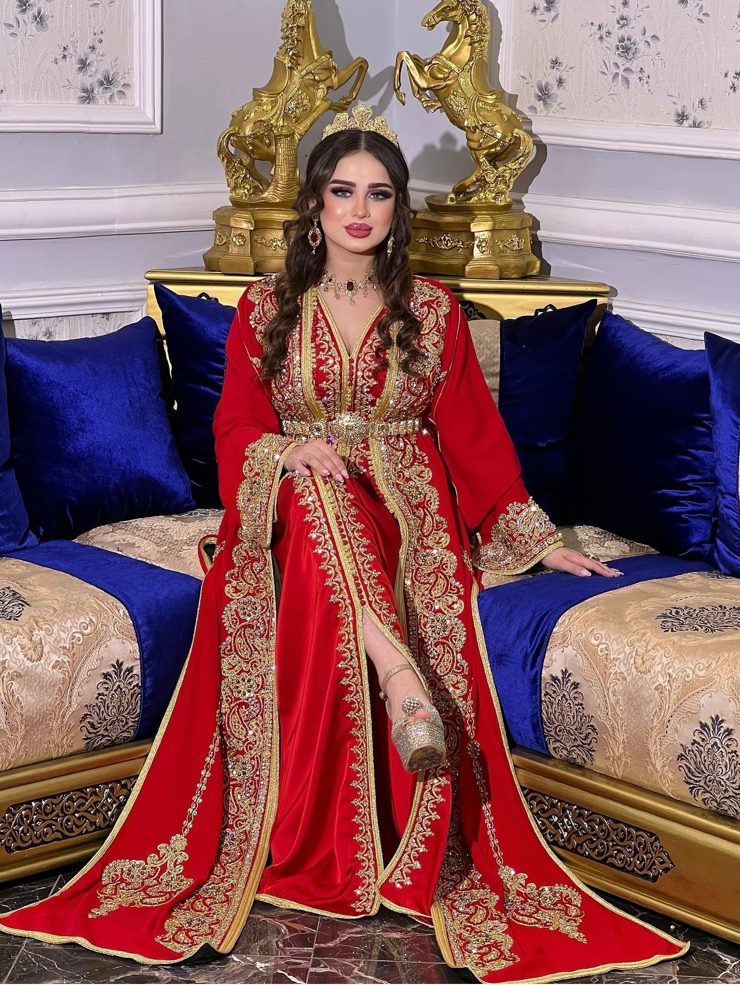 👑 Caftan Takchita Prestige – L’Art de Briller en Grande Occasions