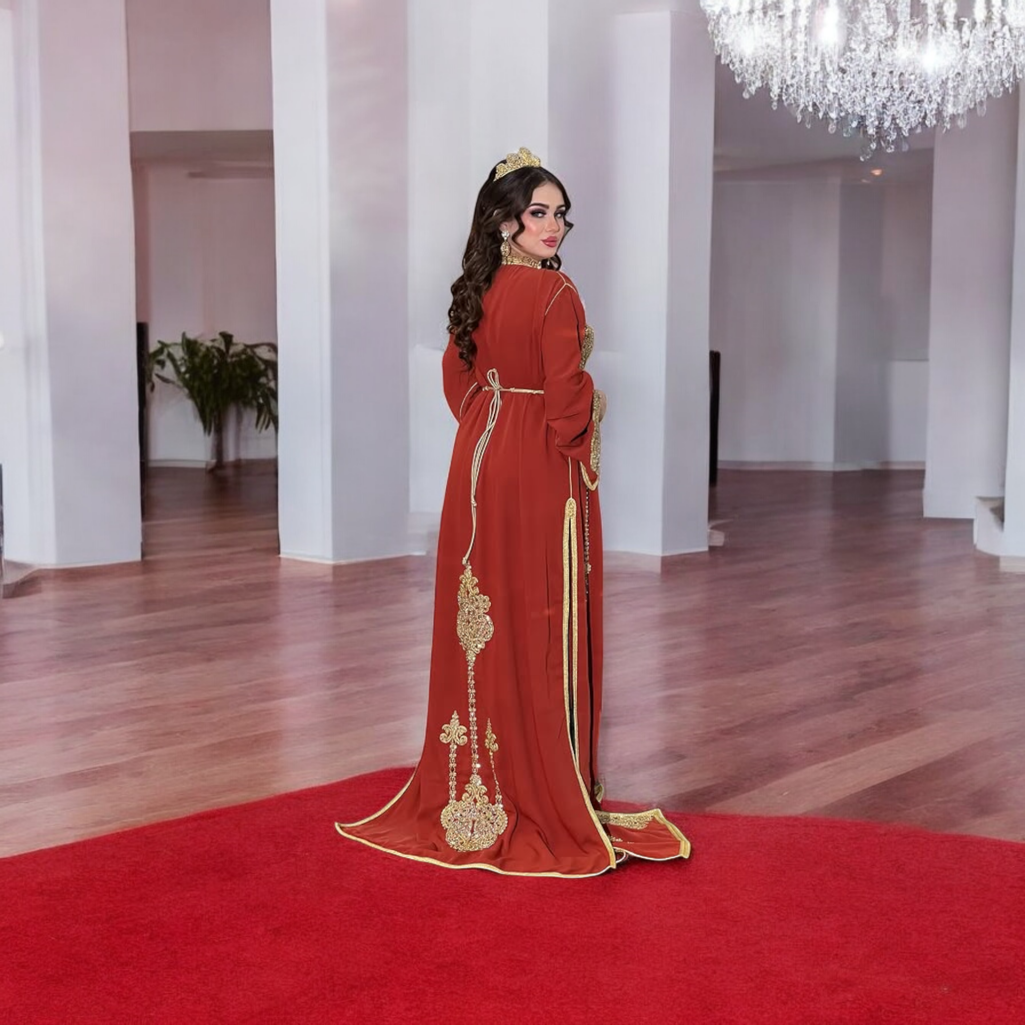 👑 Caftan Takchita Prestige – L’Art de Briller en Grande Occasions