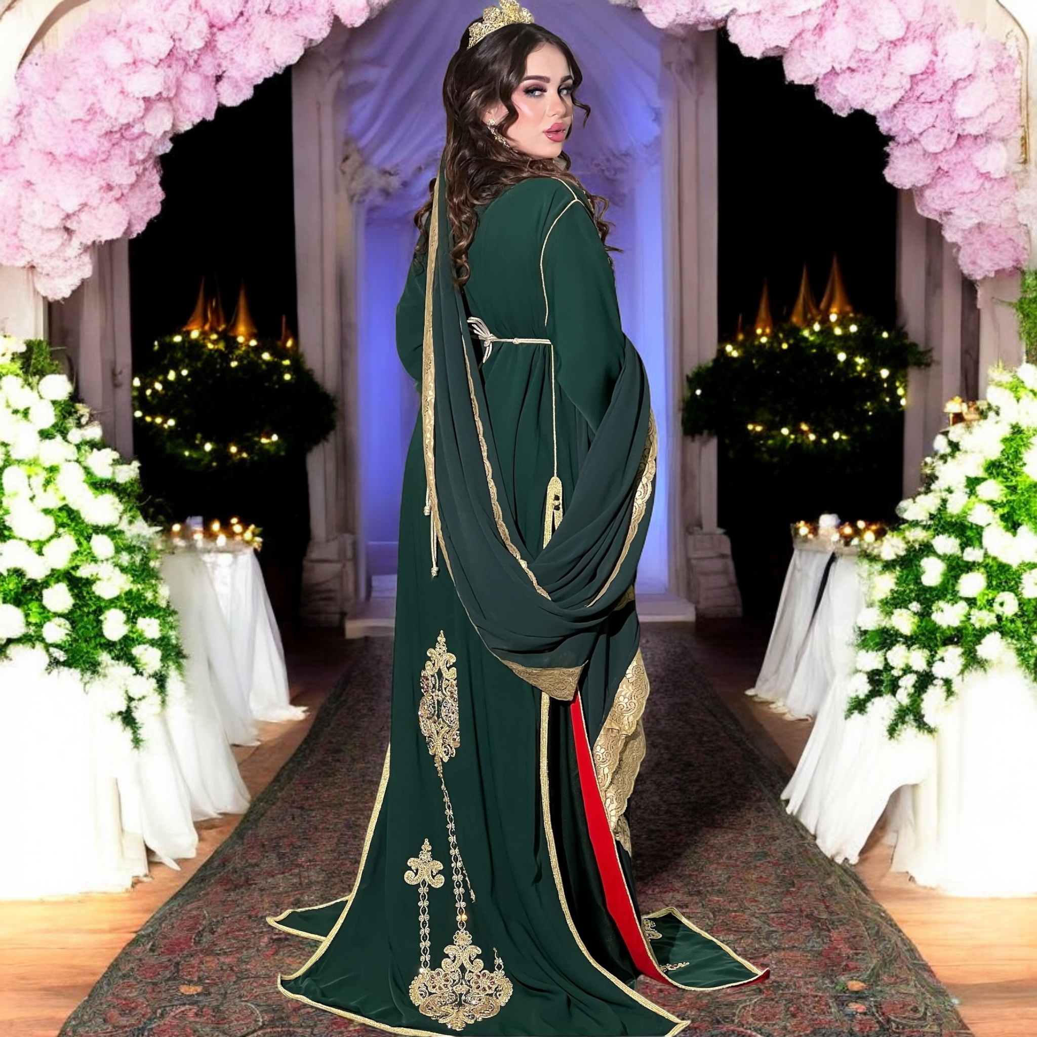 👑 Caftan Takchita Prestige – L’Art de Briller en Grande Occasions