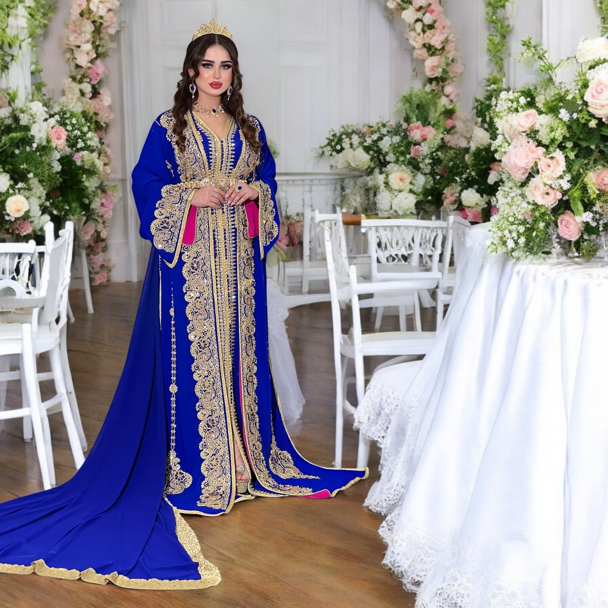 👑 Caftan Takchita Prestige – L’Art de Briller en Grande Occasions