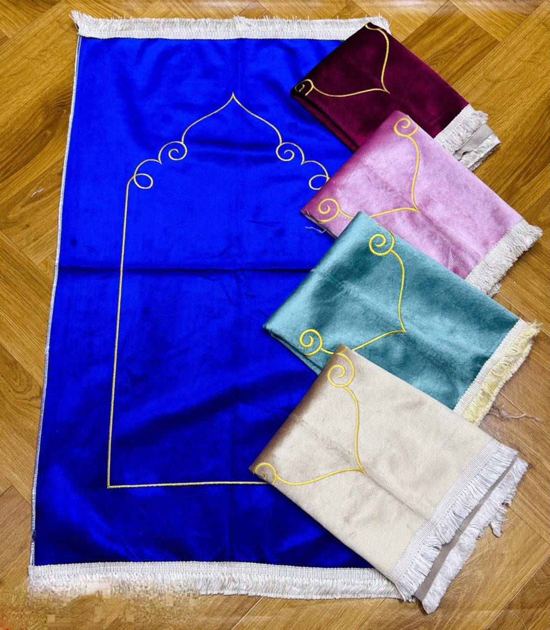 Collection de Tapis de Prière Doux | Plusieurs Couleurs Disponibles